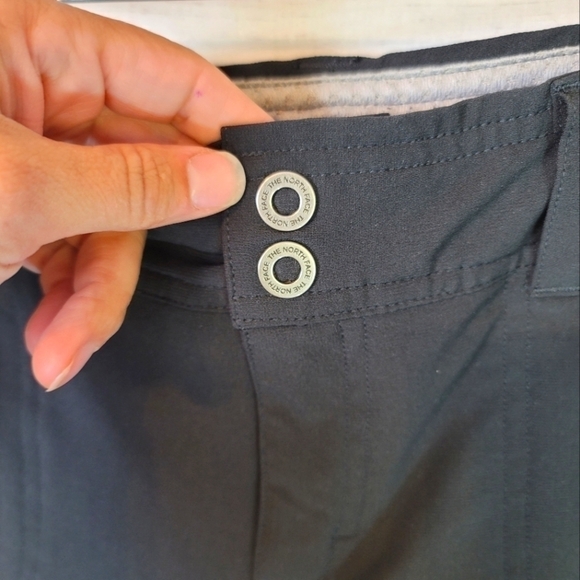 THE NORTH FACE BLACK STRAIGHT LEG PANTS, SZ 12 - Picture 3 of 12